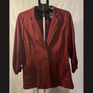 chaus‎ womens Jacket Red Size XL